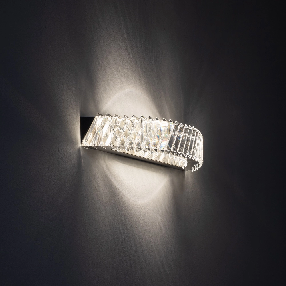 Wandlamp Luxora Led 59cm kristal Lyora 5903139117111