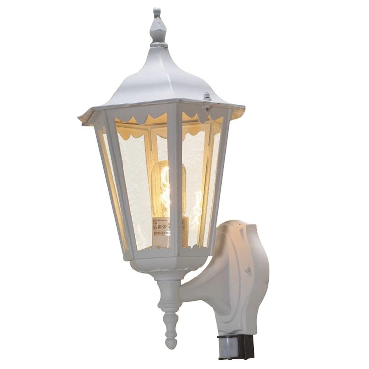 Buitenlamp Firenze met bewegingsmelder wit Buitenlamp Firenze met bewegingsmelder wit