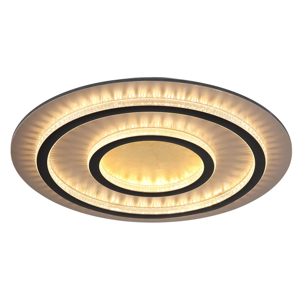 Plafondlamp Jayden zwart Ø 55cm Globo 9007371533848