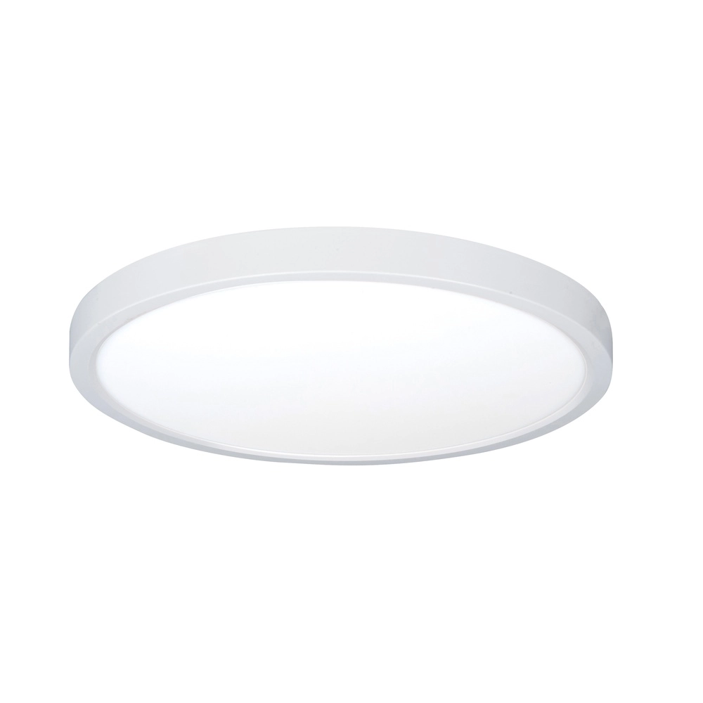 Witte plafondlamp Piatto Ø 23,5cm Witte plafondlamp Piatto Ø 23,5cm