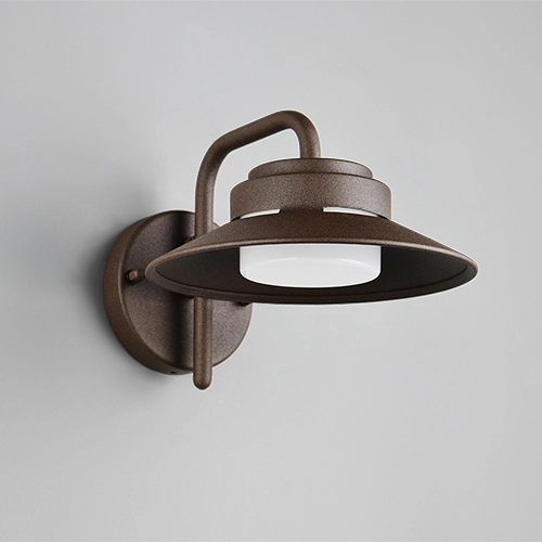 Moderne stallamp Atrato roestbruin Trio 4017807691276