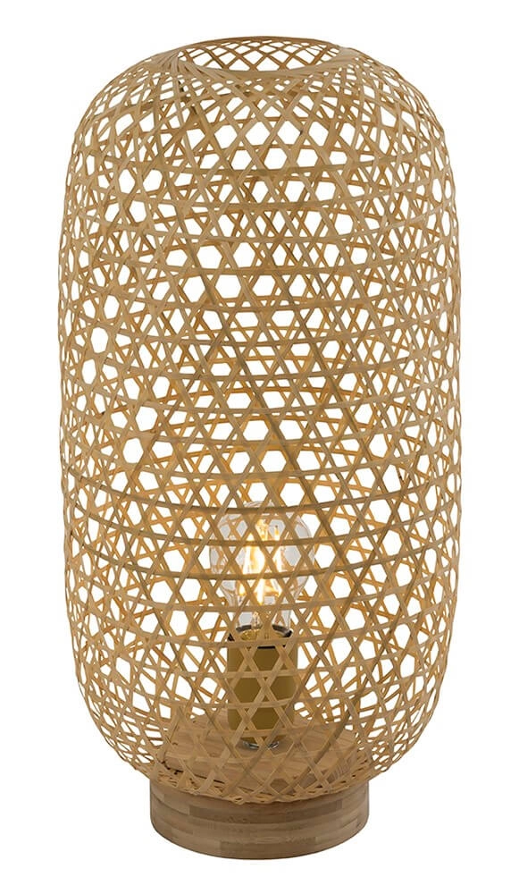 Rotan vloerlamp Mirena 46cm hoog