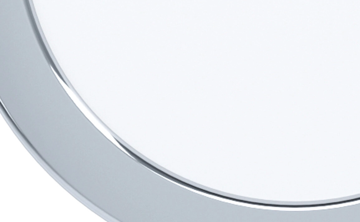 Led inbouwspot Fueva 5 IP44 - Ø 16,6cm chroom Eglo 9002759992057