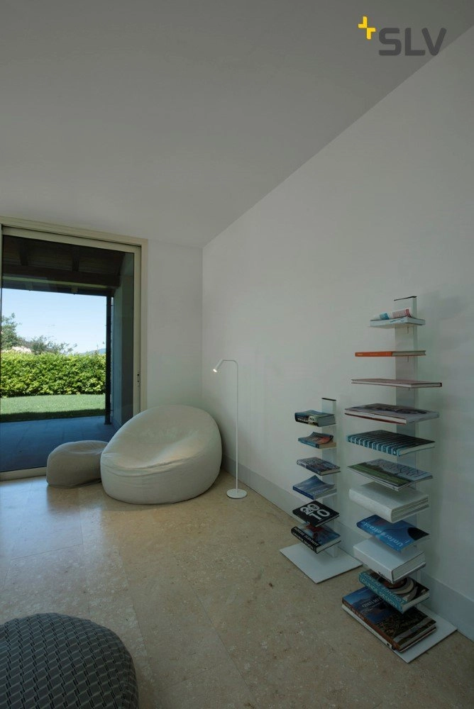 Vloer leeslamp Karpo SLV 4024163199469