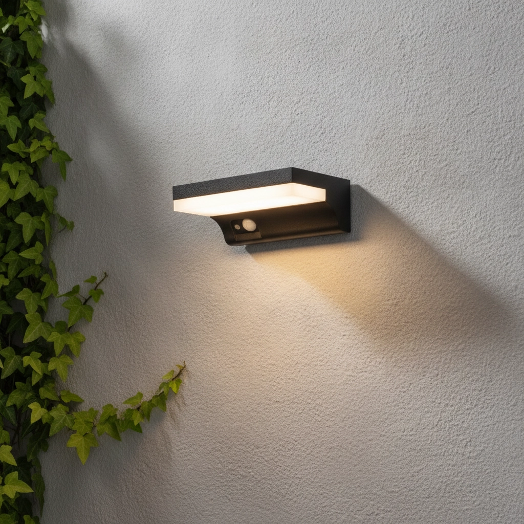 Solar wandlamp Dyn met sensor
