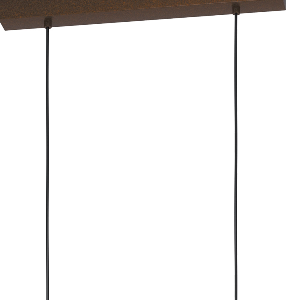 Roestbruine hanglamp Townshend 4 Eglo 9002759435233