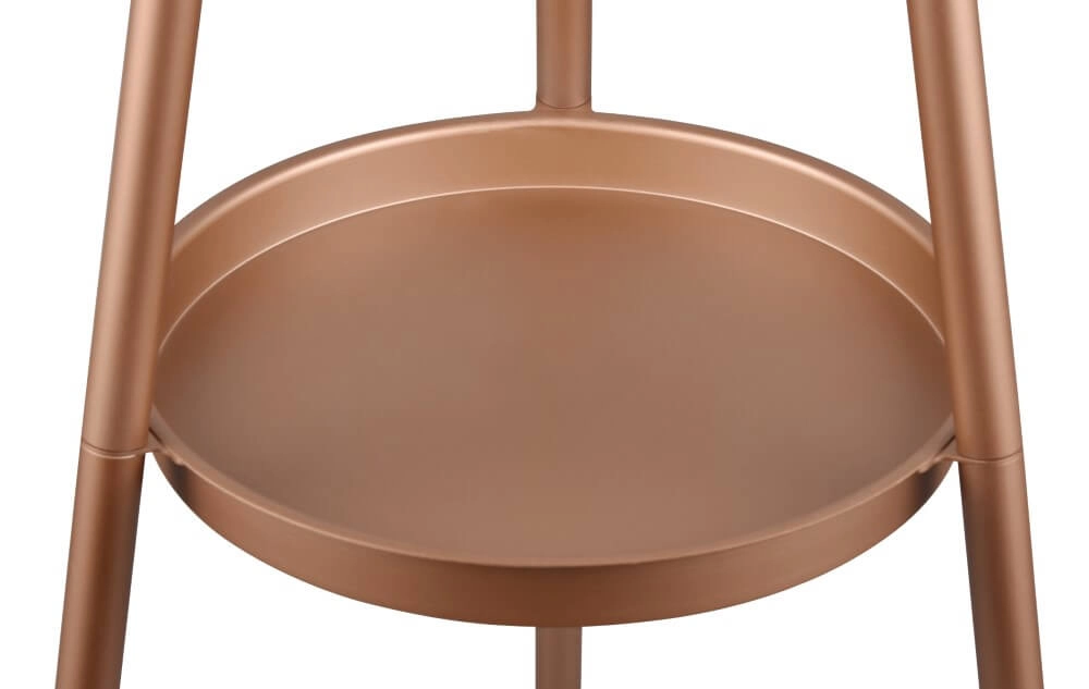 Staande vloerlamp Colette zwart met goud Trio 4017807574555