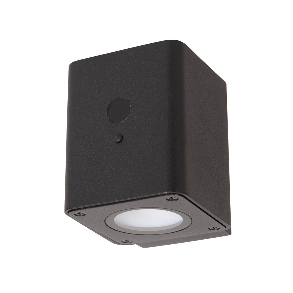 Solar wandlampje Ramin zwart