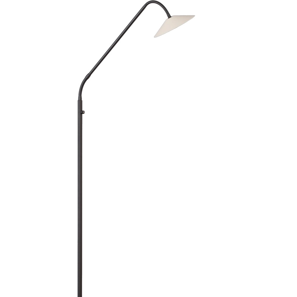 Staande leeslamp Ceppo zwart met wit Masterlight 8718121348025