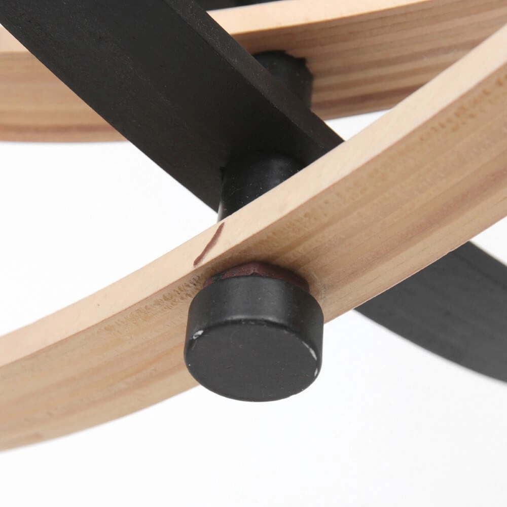 Houten hanglamp Muoversi Ø 45cm Steinhauer 8712746166309