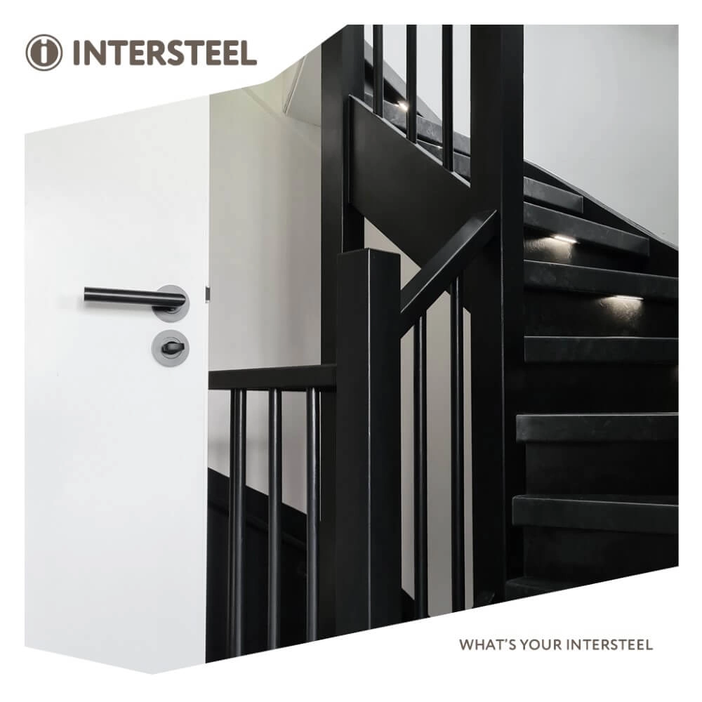 Ronde WC-sluiting Tira zwart Intersteel 8714186471326