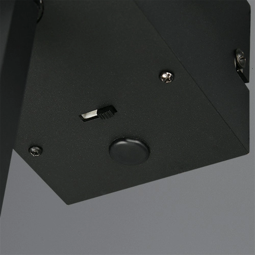 Moderne wandlamp Cassino zwart 67,5cm Trio 4017807683202