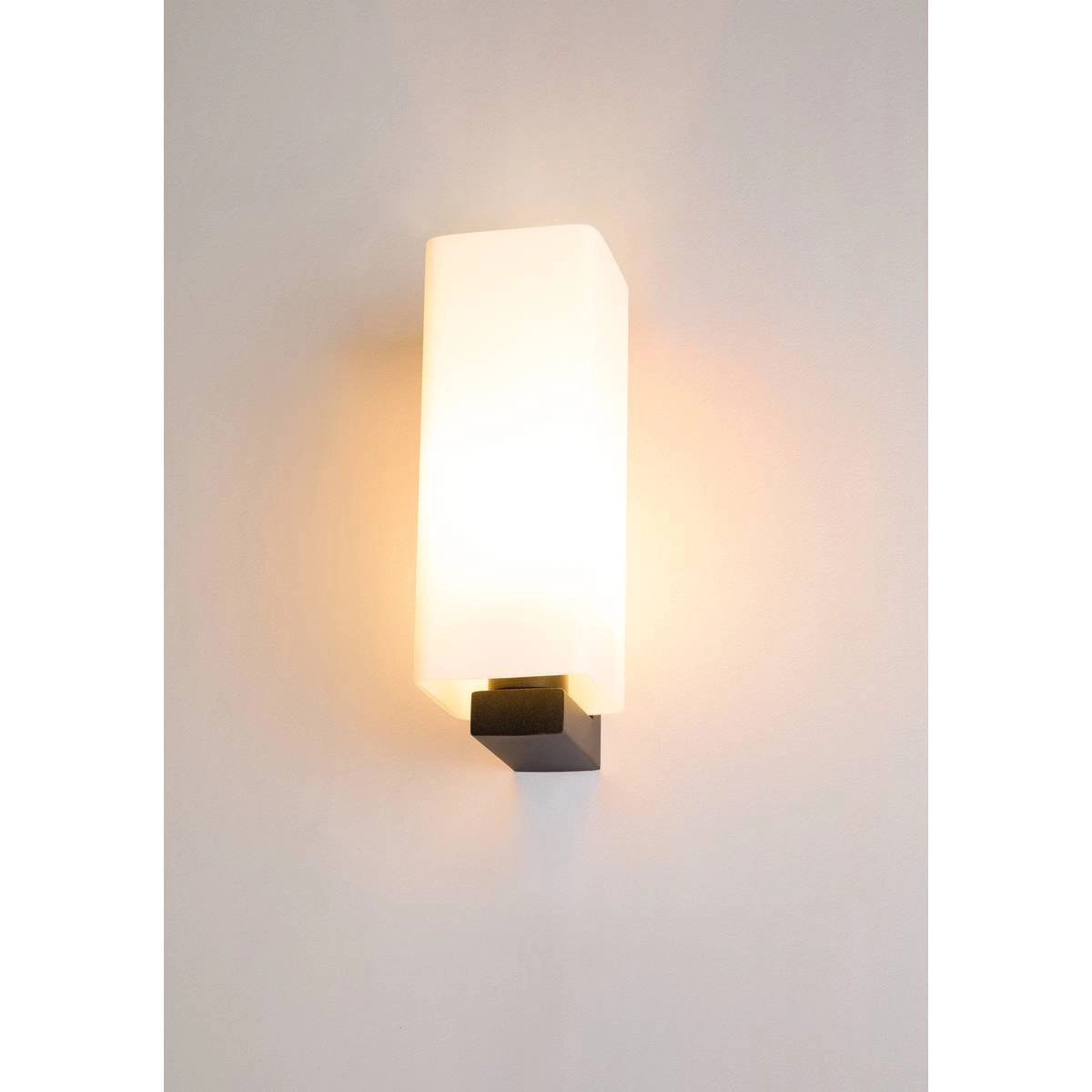 Wandlamp Quadrass 28cm zwart SLV 4024163235877