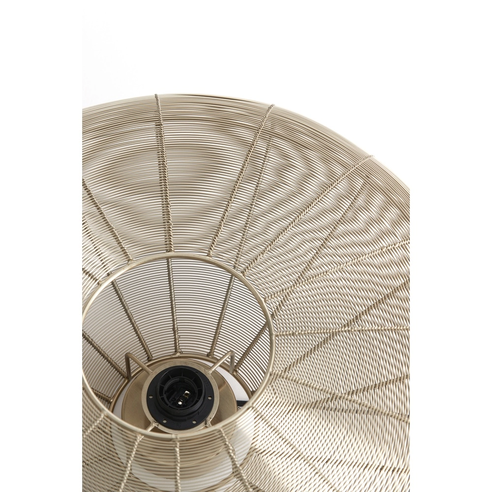 Metalen plafondlamp Bahoto Ø 40cm - licht goud Light & Living 8717807706036