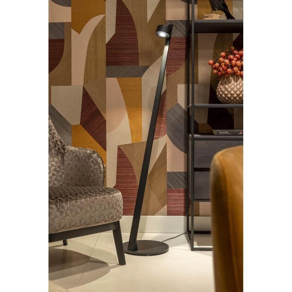 Design vloerlamp Omega zwart Artdelight 8720701100343