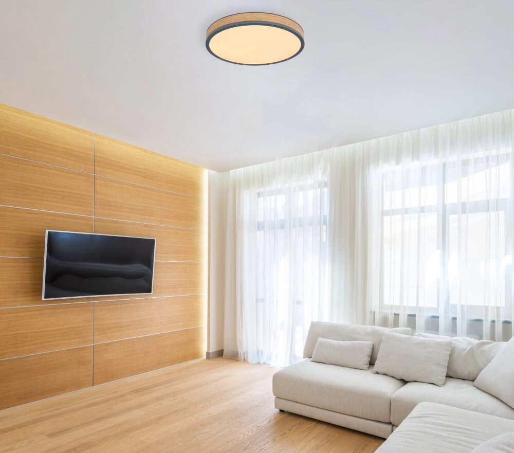 Dimbare led plafondlamp Doro Ø 45cm Globo 9007371433568