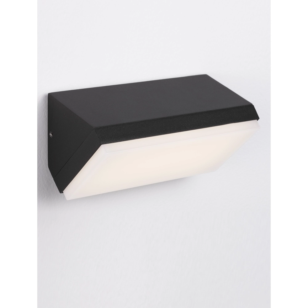 Wandlamp Zenon antraciet