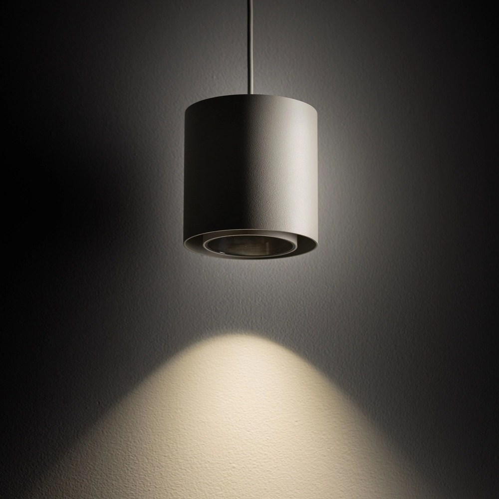 Moderne hanglamp Point Duo grijs Ø 13cm Lyora 5903139115131