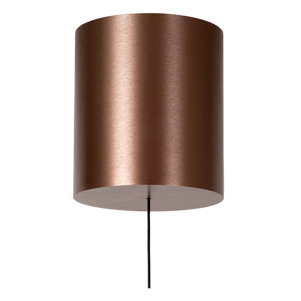 Strakke led hanglamp Applause roodkoper - Ø 80cm Premium by Lucide 5411212221858