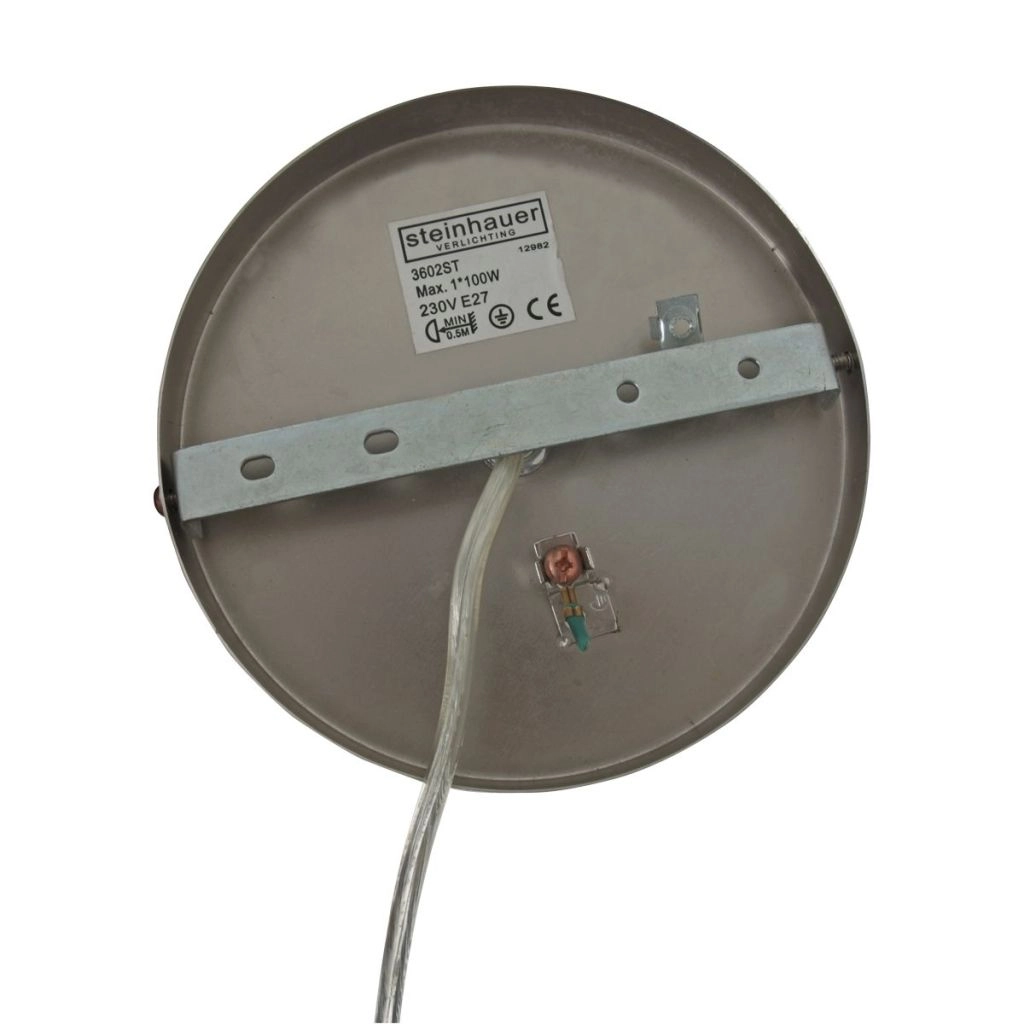 Zwarte hanglamp Vela Lino Ø60cm Steinhauer 8712746182675