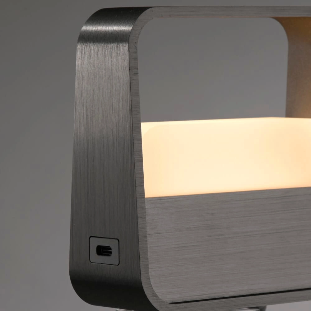 Design tafellamp Pure Go grijs Paul Neuhaus 4012248382783