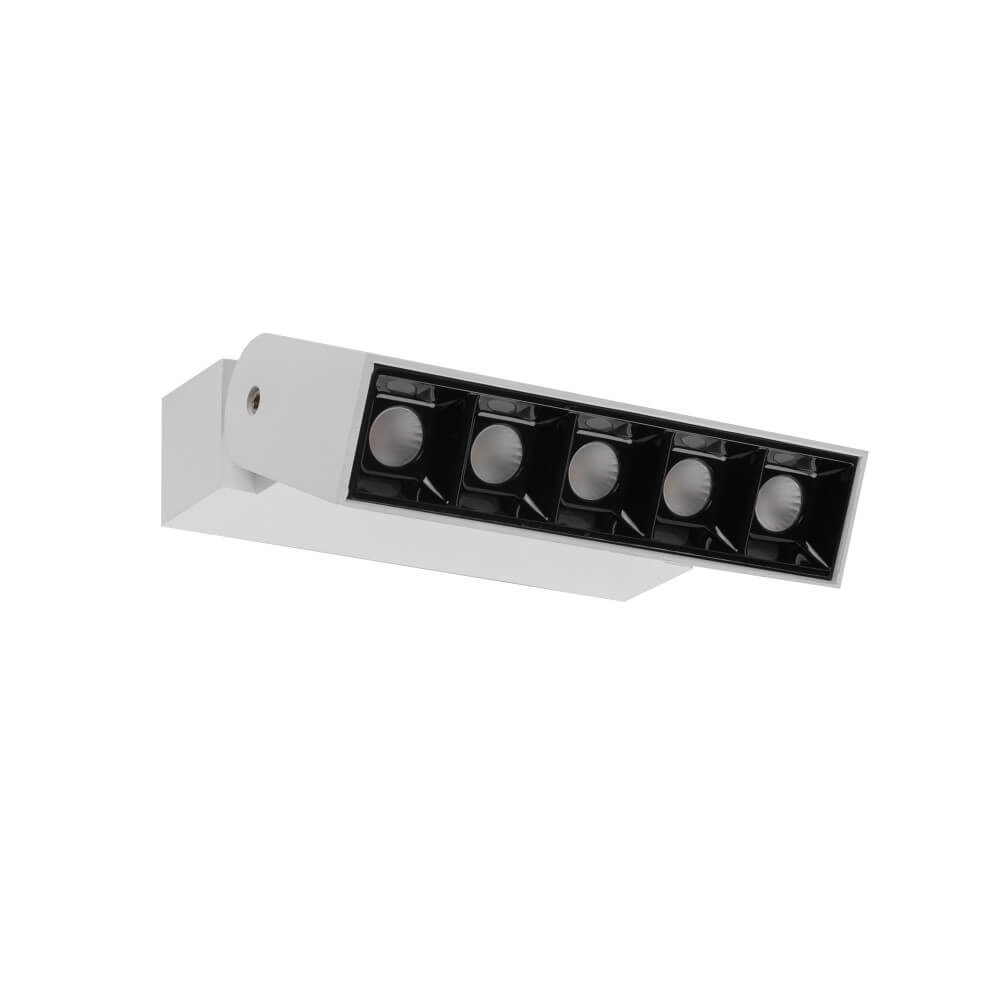 Richtbare wandspot Focus Mini wit - 3000K Lyora 5903139100670