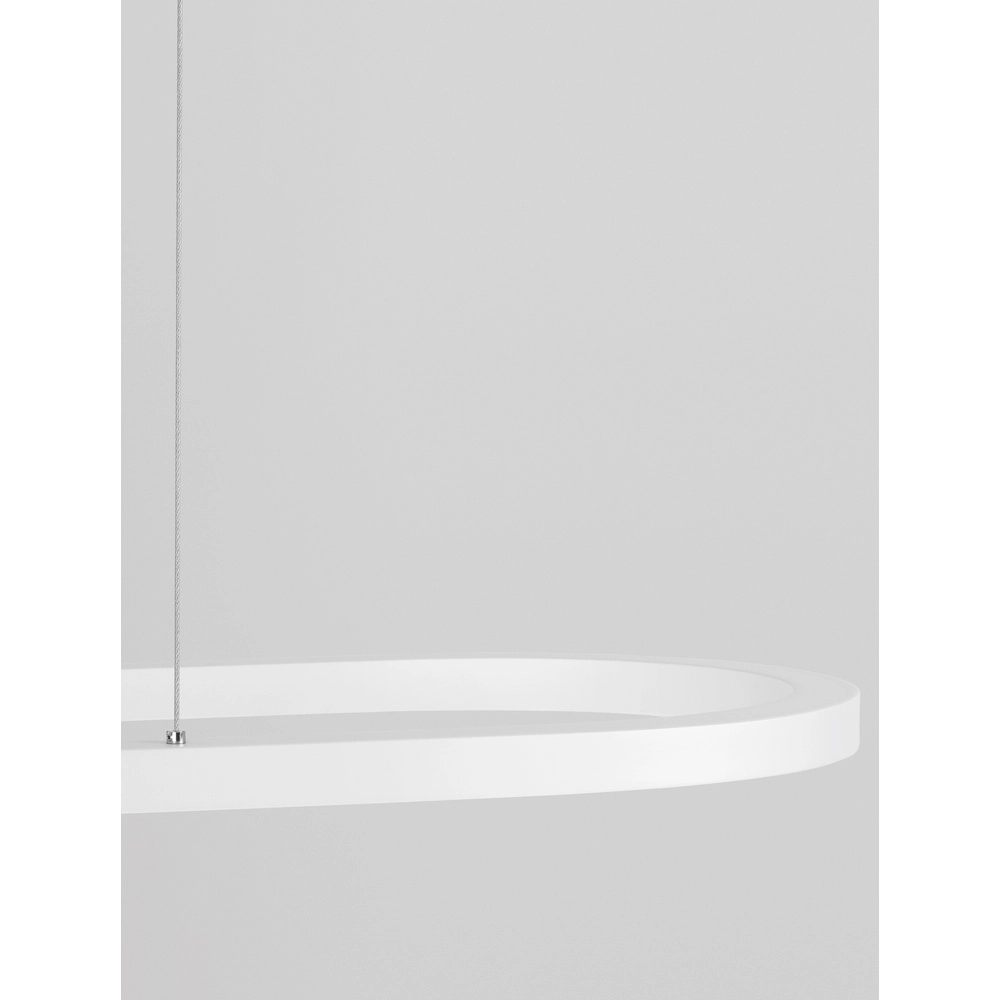 Ovale hanglamp Cuppe wit Lyora 5212017438508