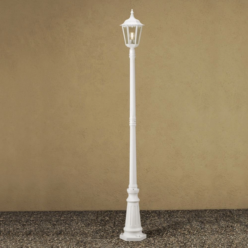 Klassieke tuinlantaarn Firenze wit KonstSmide 7318307233254