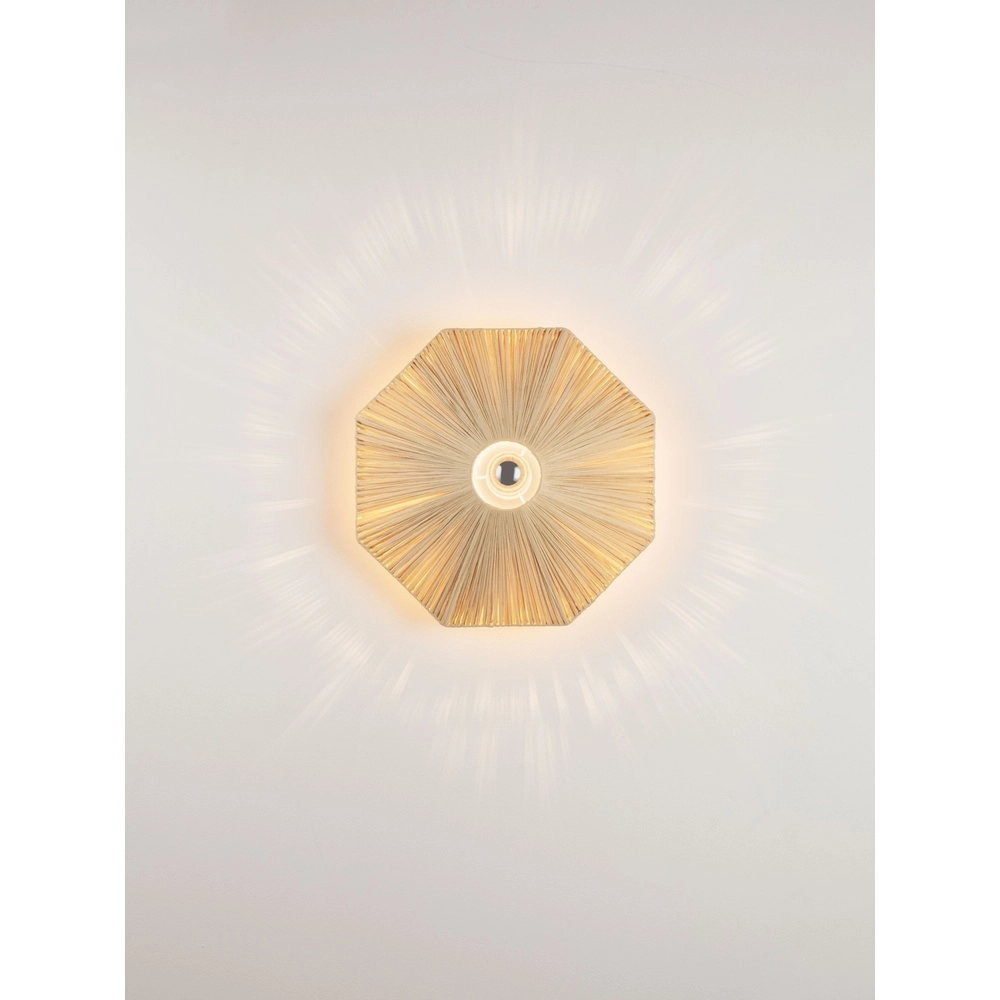 Japandi wandlamp Elvio Ø 45cm Lyora 5212017493910