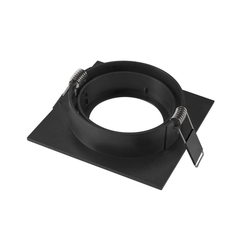 Inbouwring New Tria 95 vierkant zwart - zonder fitting SLV 4024163277211