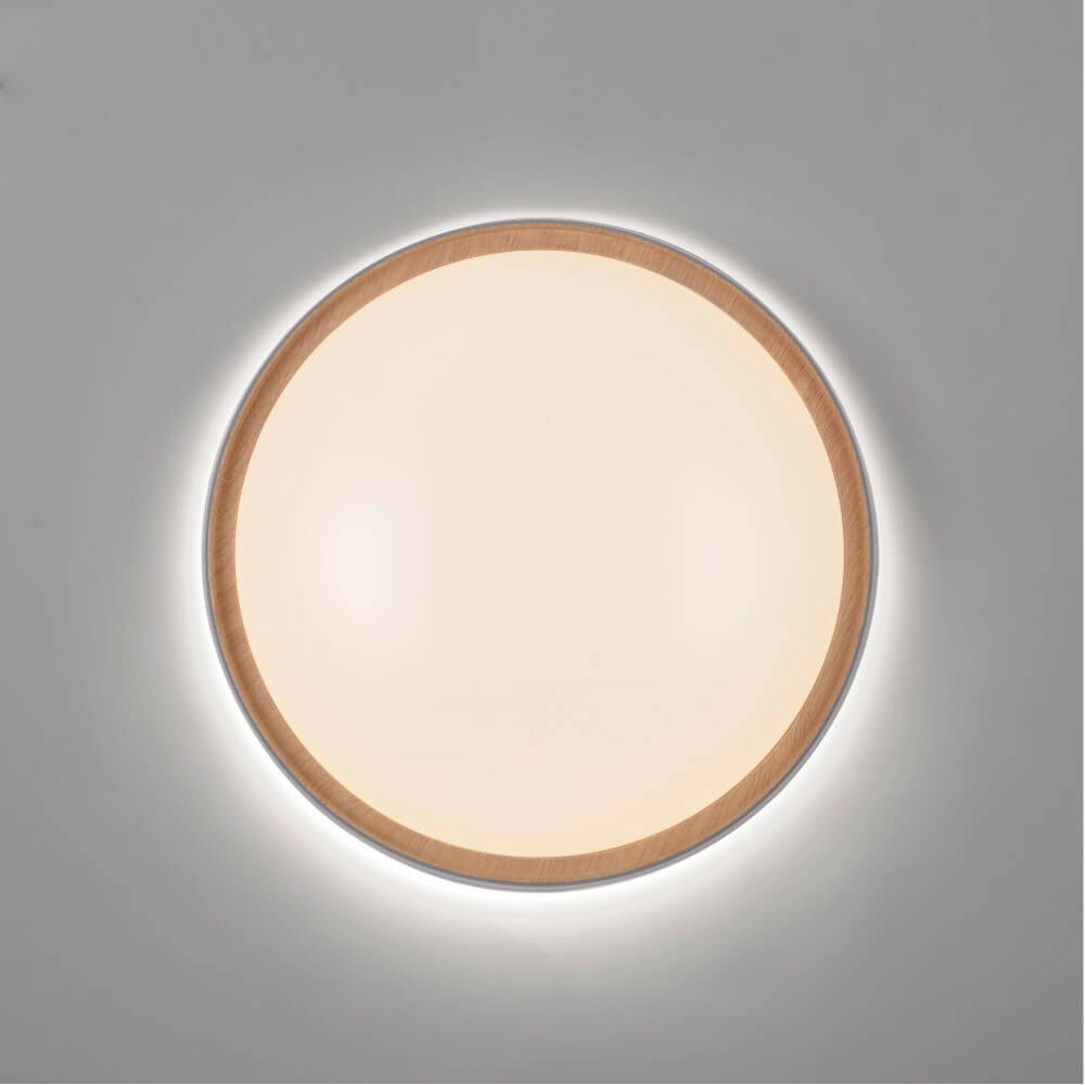 Ronde plafondlamp Q-Emilia grijs Paul Neuhaus 4012248366530