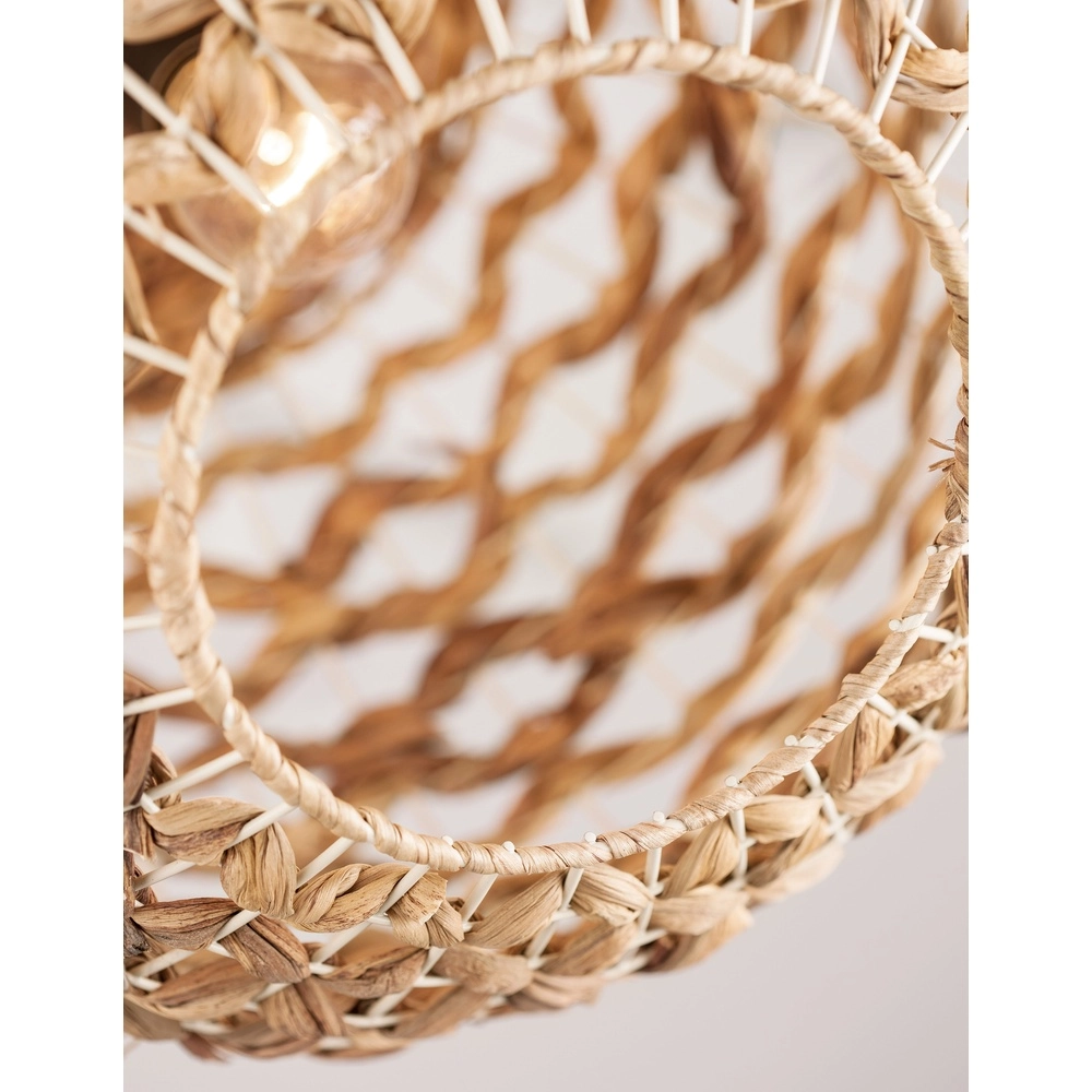 Rotan hanglamp Griffin Ø 50,5cm Lyora 5212017416636