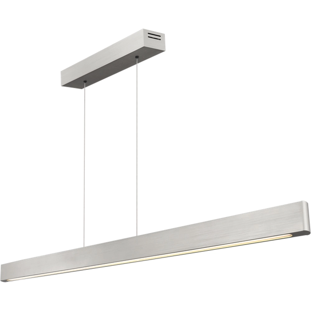 Design hanglamp Atina 130cm mat nikkel Design hanglamp Atina 130cm mat nikkel