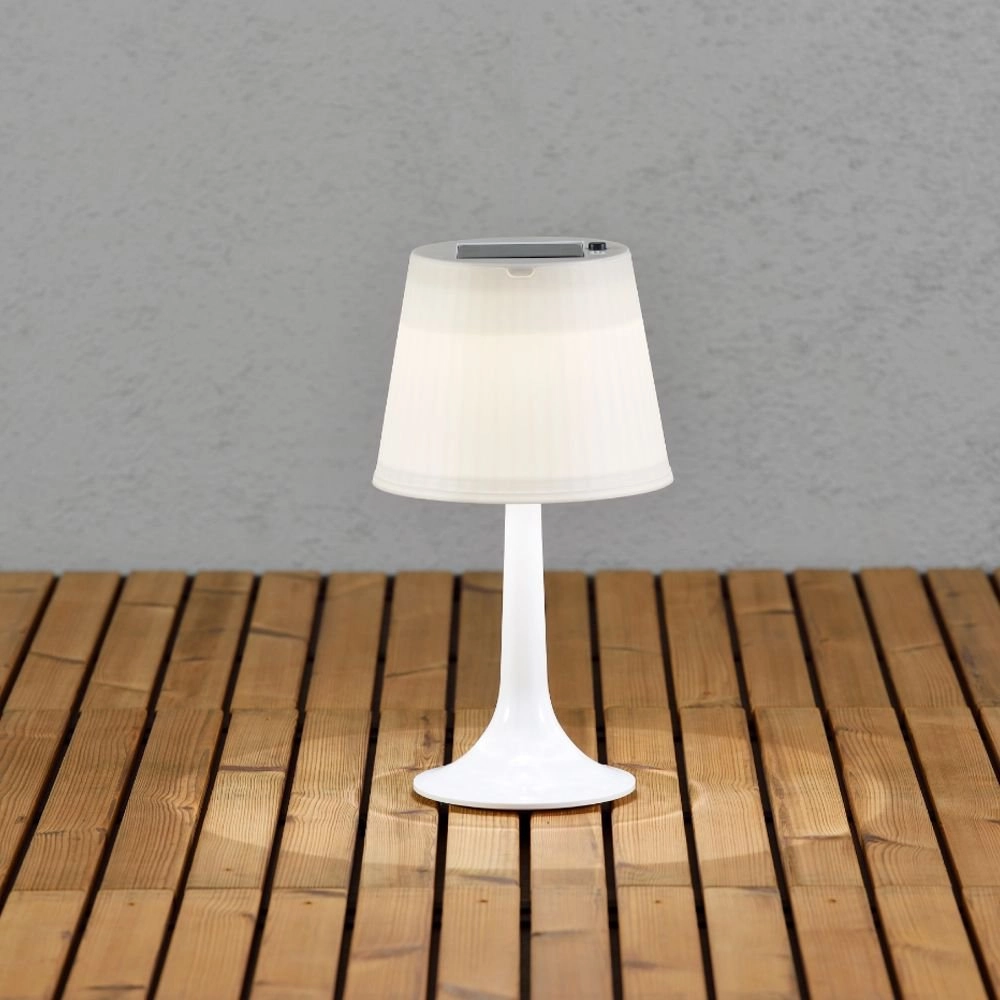 Tuintafellamp Assisi Solar met LED wit KonstSmide 7318301092024
