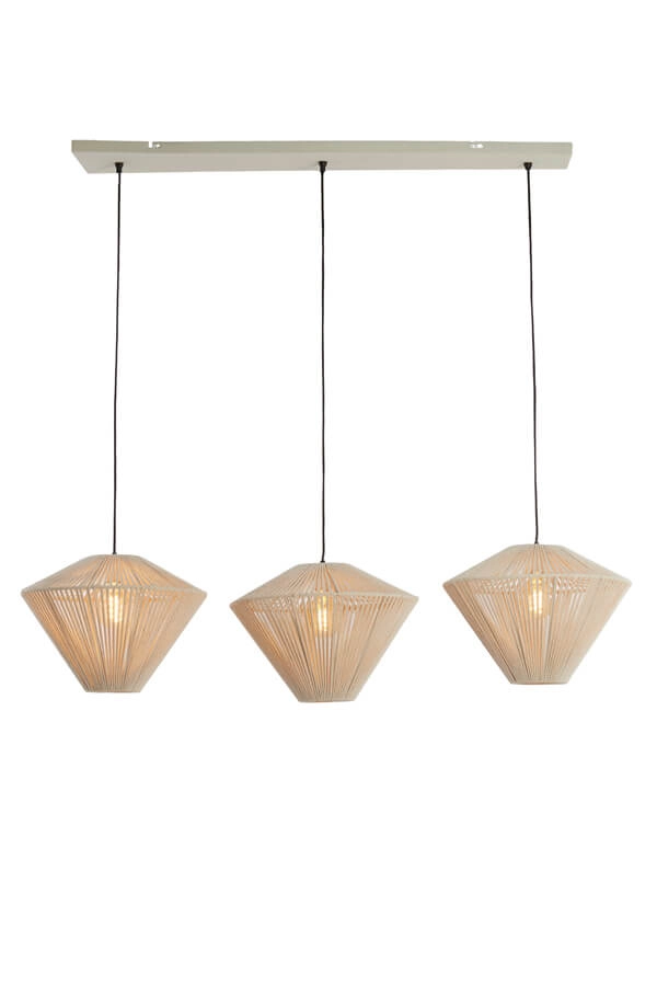 3-lichts hanglamp Felida japandi 120cm Light & Living 8717807711801