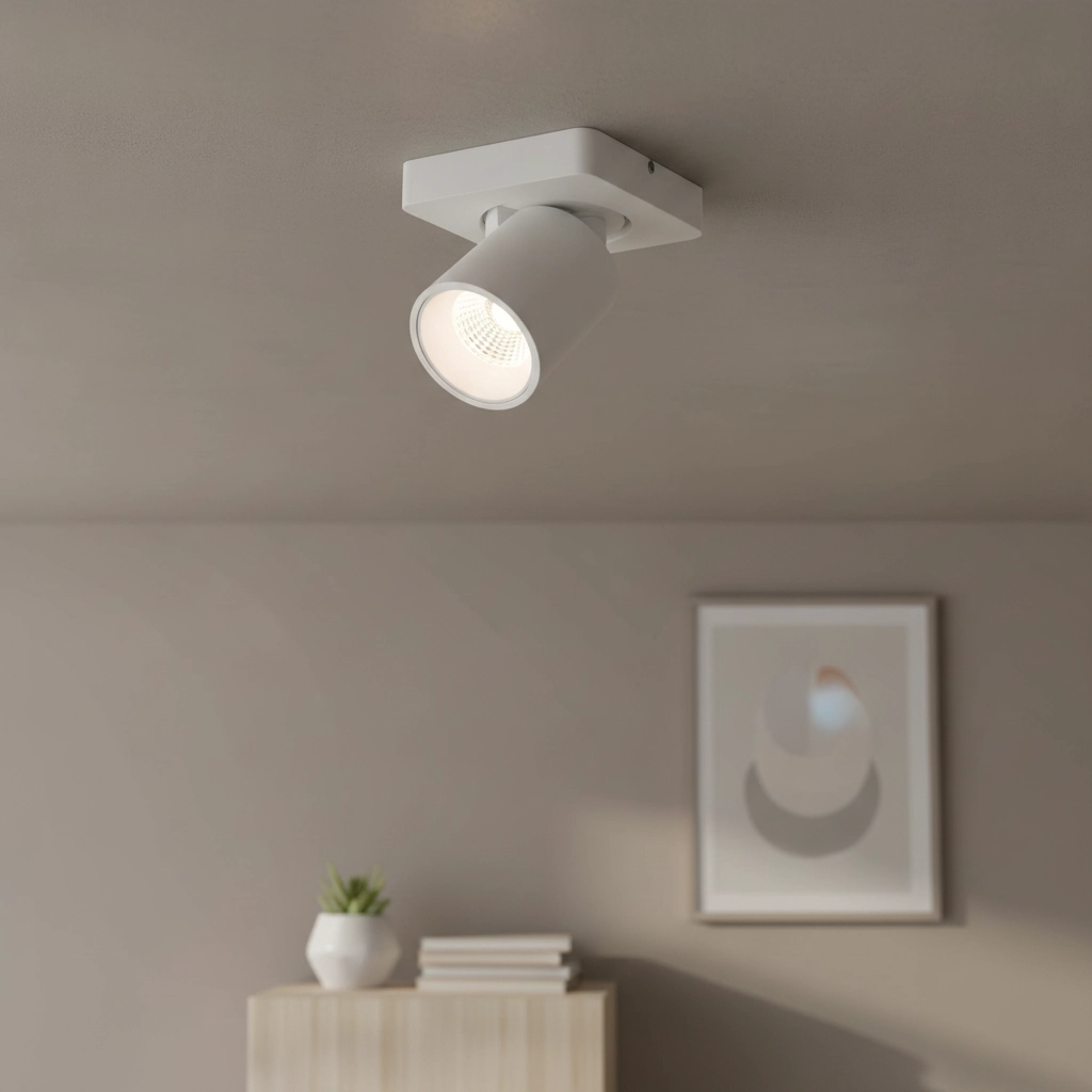 Led opbouwspot Laguna wit