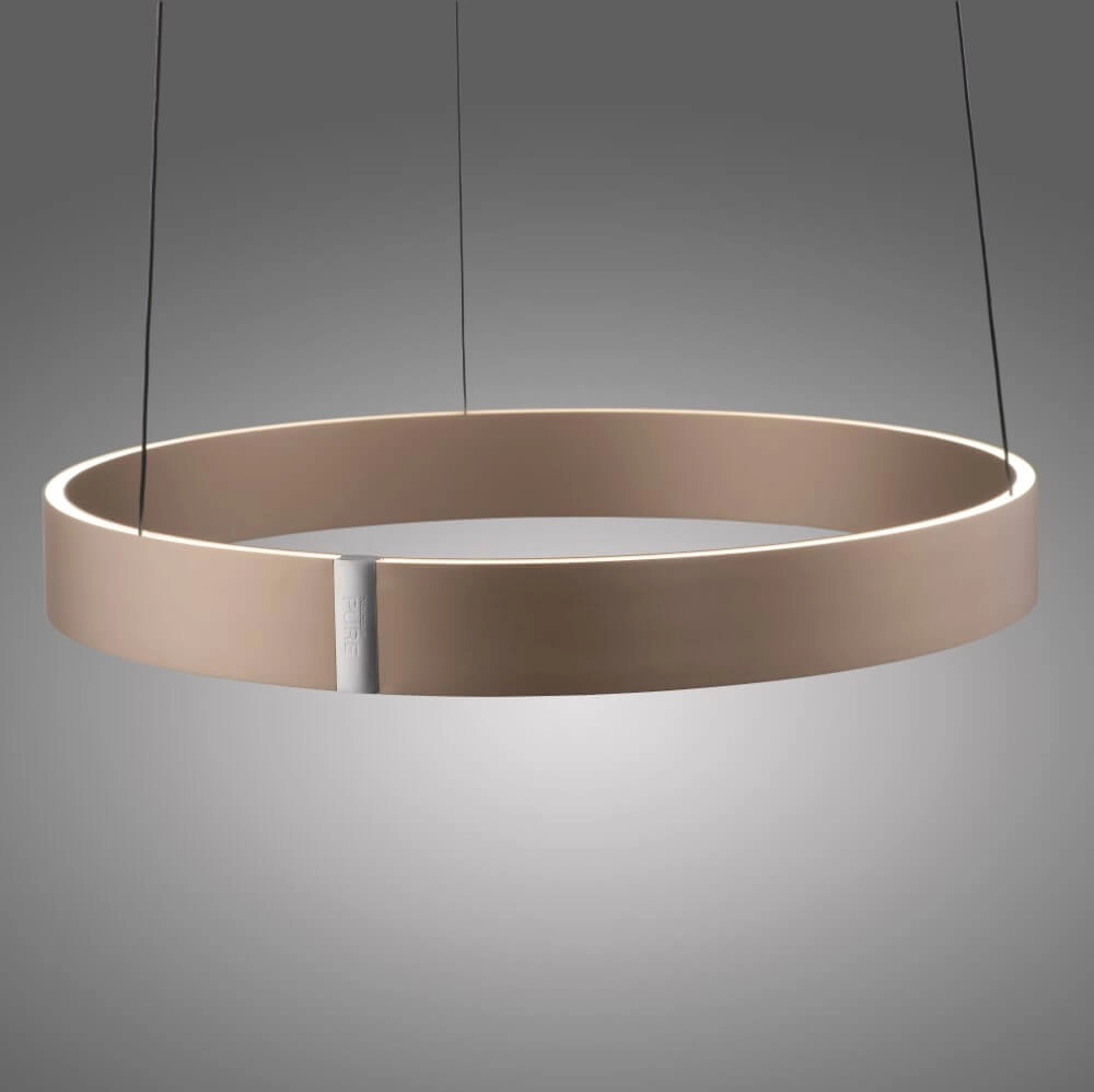 Ronde hanglamp Pure E-Clipse brons Ø 50cm Paul Neuhaus 4012248386408