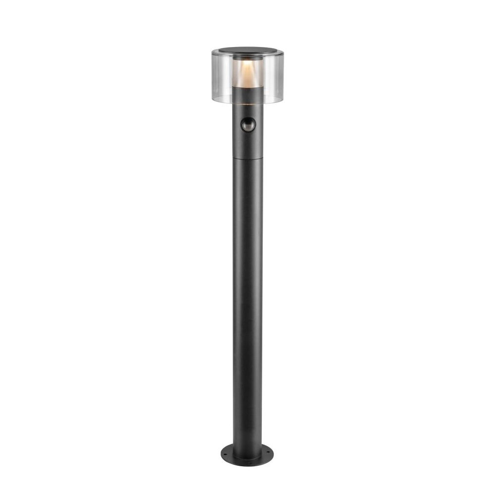 Tuinlamp Taha 90cm zwart met sensor