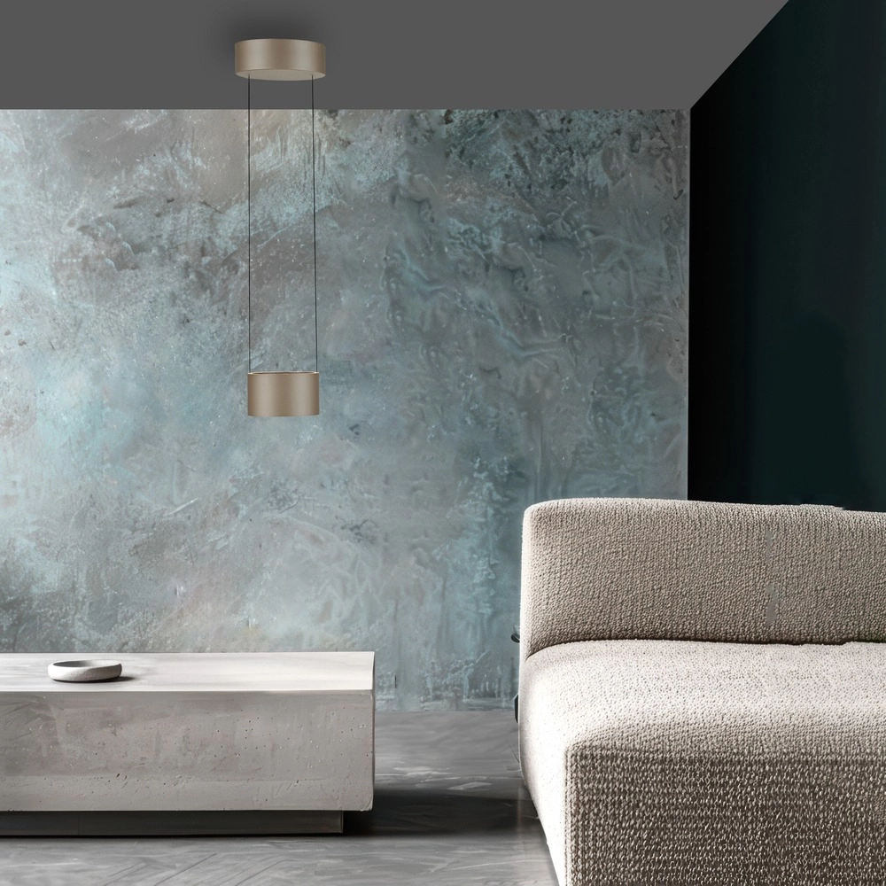 Design led hanglamp Pure Clipse Bronce Paul Neuhaus 4012248396308