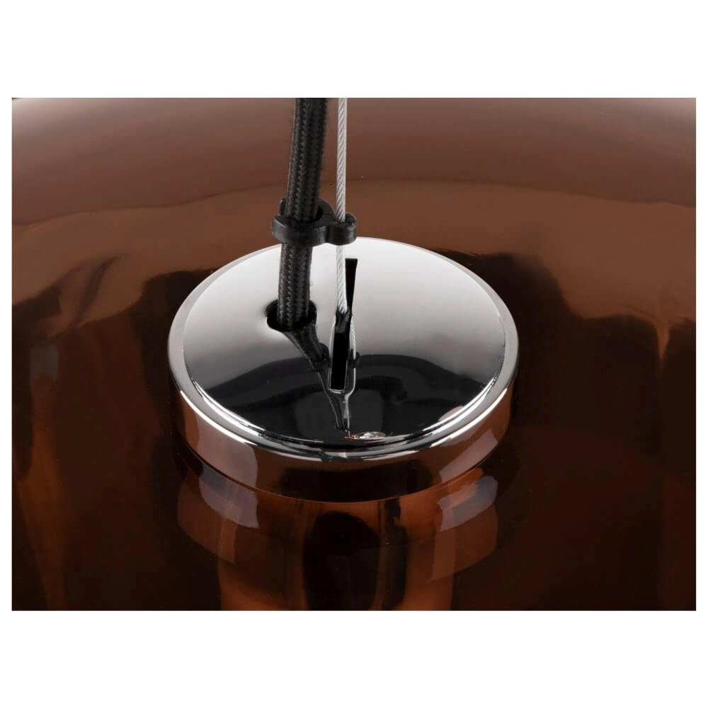 Glazen hanglamp Pantilo Ø 40cm - roodkoper SLV 4024163290036