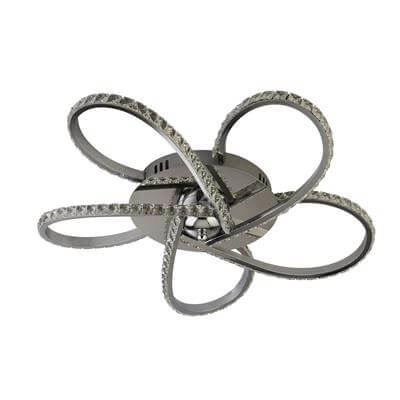 Plafondlamp Daisy chroom Searchlight 5053423187068