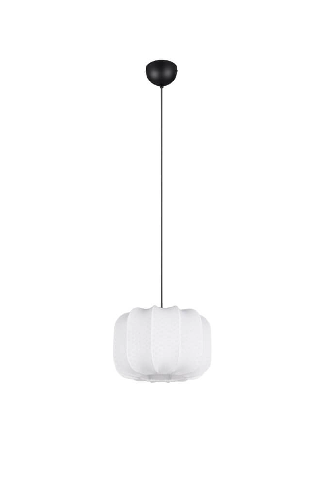 Witte design hanglamp Madleine Ø 25cm Trio 4017807637465