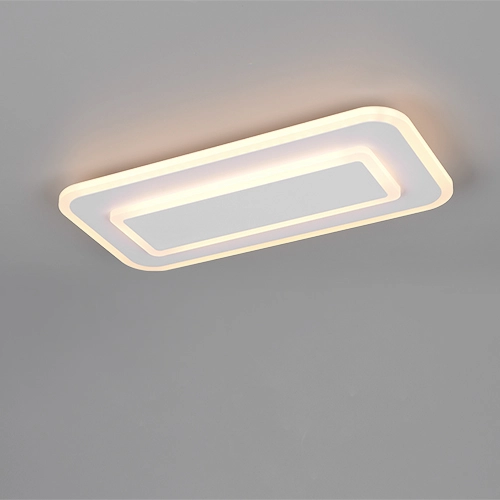 Moderne plafondlamp Riva wit 40cm