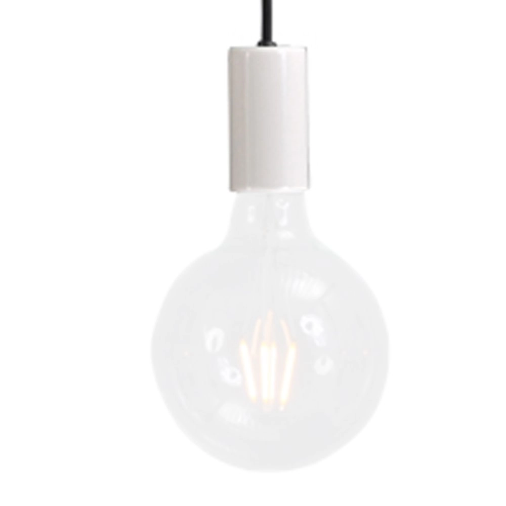 Witte pendel hanglamp Concepto 3-lichts met zwart Masterlight 8718121142395