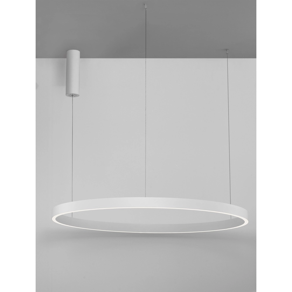 Design hanglamp Elowen wit Ø 98cm Design hanglamp Elowen wit Ø 98cm