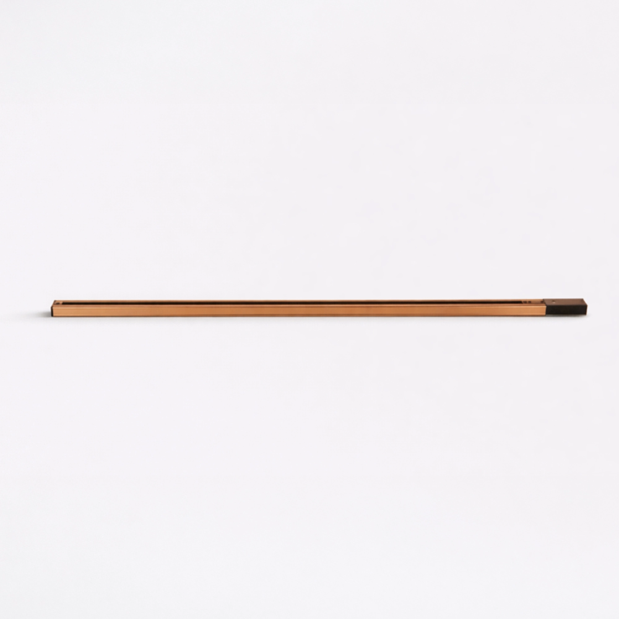 2 meter rail met voeding TraQ goud