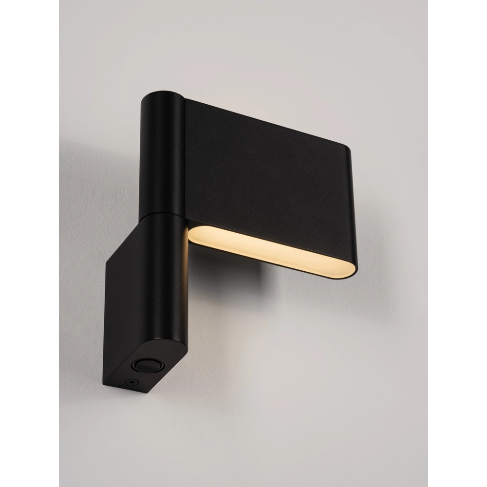 Wandlamp Flusso zwart Lyora 5212017478115