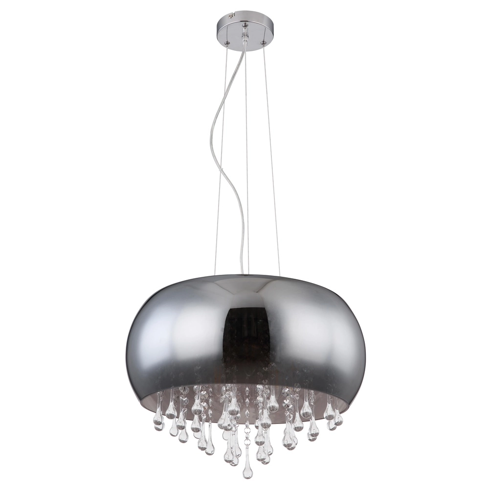 Hanglamp Kalla Ø 44cm chroom Globo 9007371412938