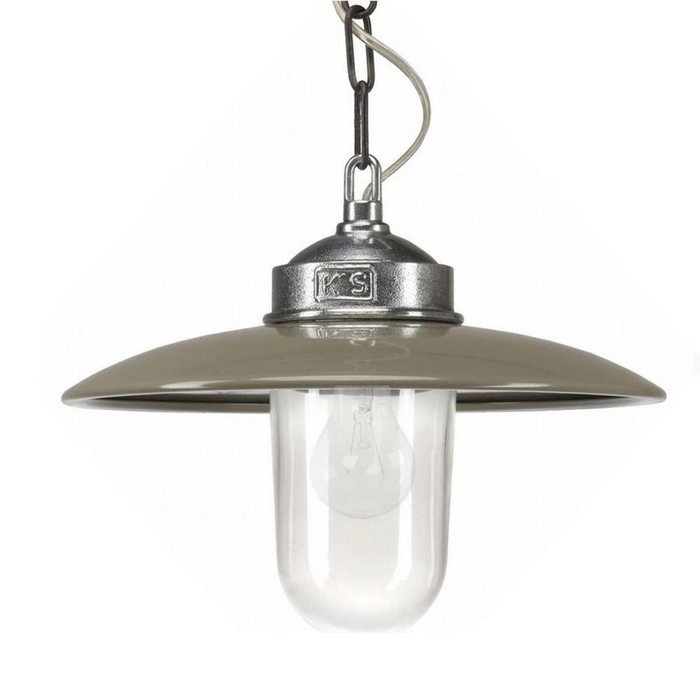 Veranda hanglamp Solingen Retro retro taupe