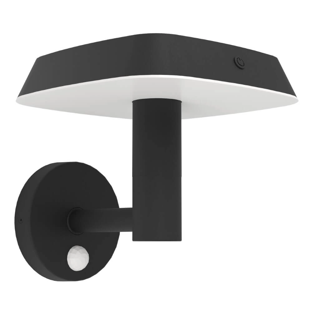 Solar wandlamp Dreoli zwart